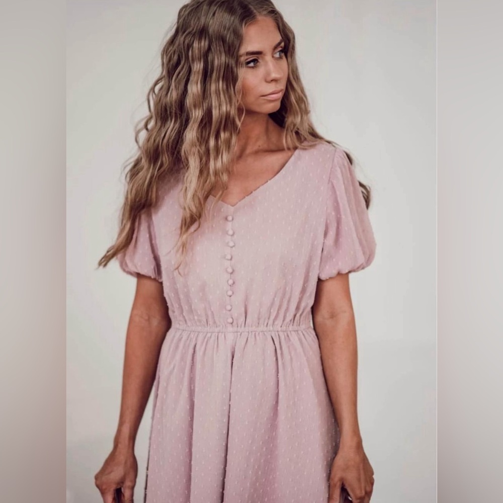 JessaKae Highbury Dress in Mauve / Size M